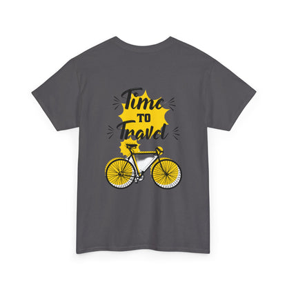 Time to Travel - Unisex Heavy Cotton Tee