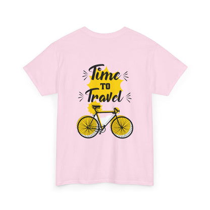 Time to Travel - Unisex Heavy Cotton Tee