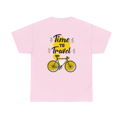 Time to Travel - Unisex Heavy Cotton Tee