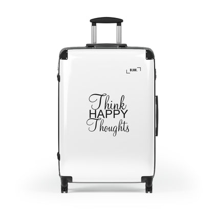 Think Happy Thoughts - Suitcases