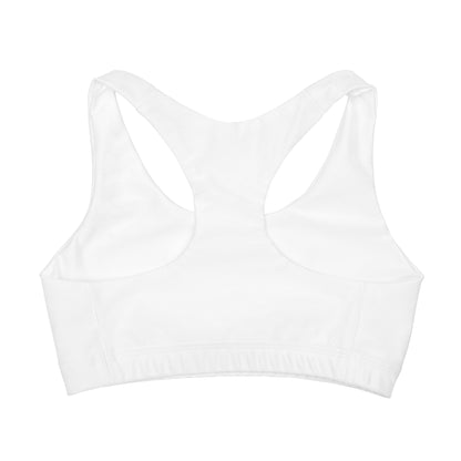 Girls' Double Lined Seamless Sports Bra (AOP)