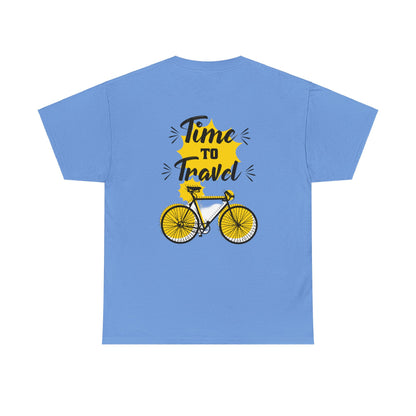 Time to Travel - Unisex Heavy Cotton Tee