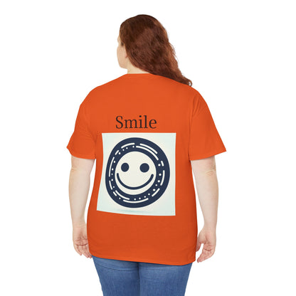 SMILE - Unisex Heavy Cotton Tee