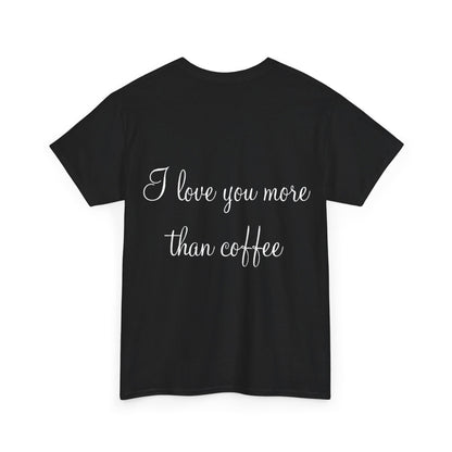 LOVE COFFEE - Unisex Heavy Cotton Tee