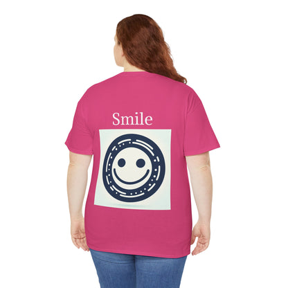 SMILE - Unisex Heavy Cotton Tee