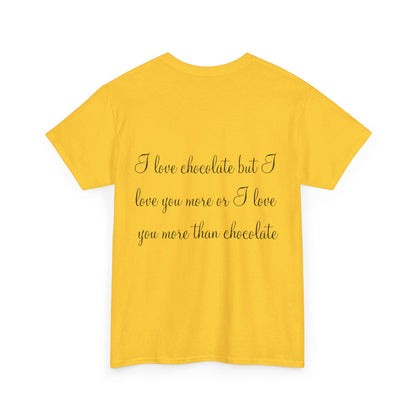 Love Chocolate - Unisex Heavy Cotton Tee