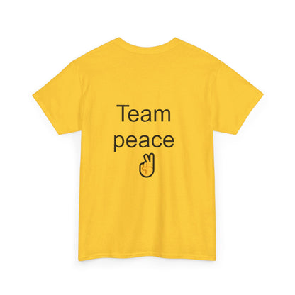 Team Peace - Unisex Heavy Cotton Tee