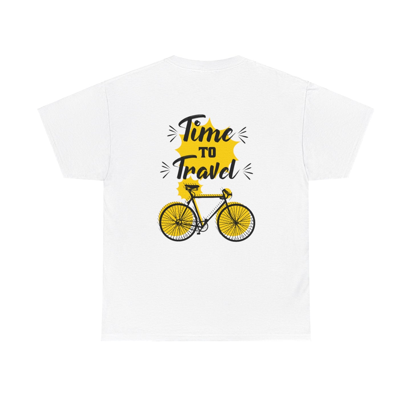 Time to Travel - Unisex Heavy Cotton Tee