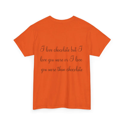 Love Chocolate - Unisex Heavy Cotton Tee