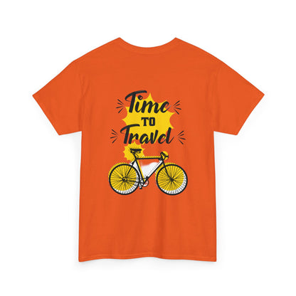 Time to Travel - Unisex Heavy Cotton Tee