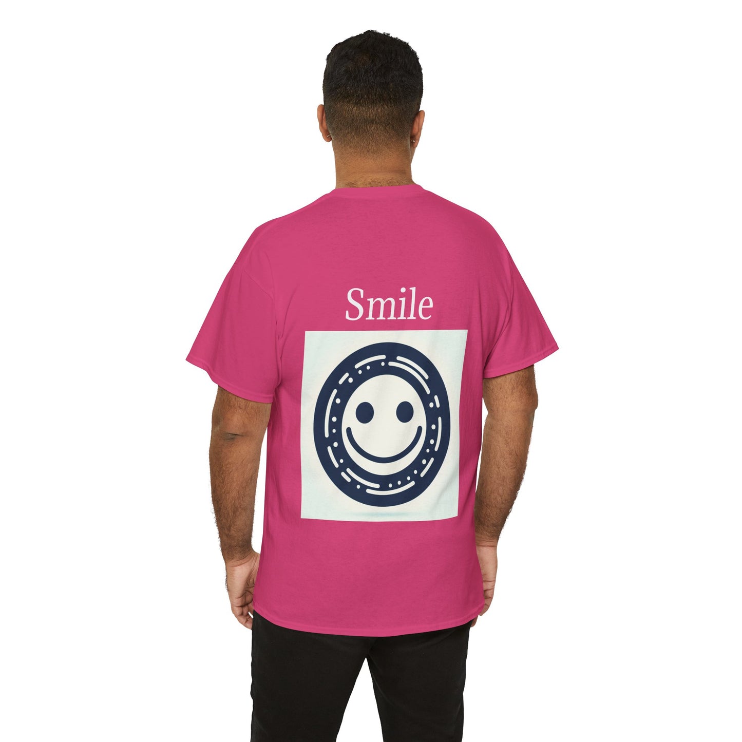 SMILE - Unisex Heavy Cotton Tee